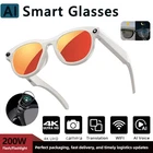 Smart Camera Glasses with Translation M88 Bluetooth Voice Assistant HD Video