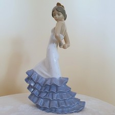 Rare Nao by Lladro Figurine 418 Flamenco Dancer | Bailarina Garrida | EXCELLENT