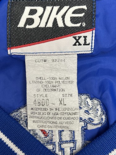 VTG University Of Kentucky Wildcats Bike XL Pullover Windbreaker With Pockets - Picture 3 of 11