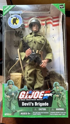 Hasbro G.I. Joe Devil's Brigade Action Figure Boxed w/ Clothes