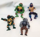 Vintage Teenage Mutant Ninja Turtles action figures original Playmates Toys Lot