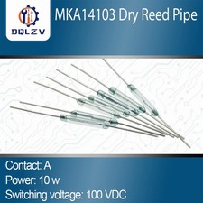 DQLZV MKA-14103 Reed Switch – Normally Open SPST-NO, 100V, 0.5A Max