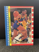 1987 Fleer Basketball Alex English Sticker 11 of 11 EXMT