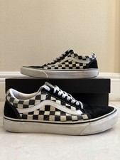 VANS Old Skool Mens Black/White Checkerboard ...