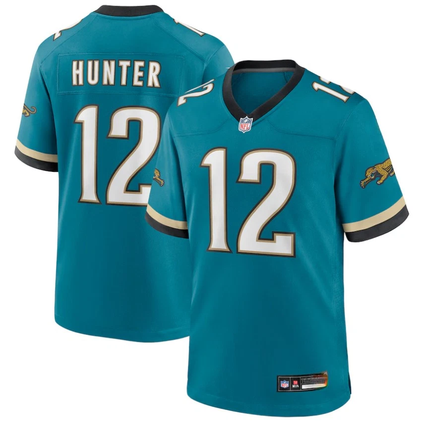 Men's Jaguarss #12 Travis Hunter 2025 Stitched  Jersey