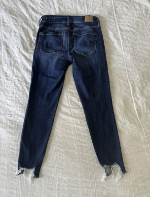 American Eagle Outfitters Women s Blue Denim Jegging Jeans Stretch