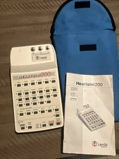Laerdal HeartSim 200 ECG Rhythm Simulator/Trainer w/ Case and Manual