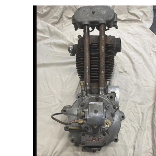 1939 1929 JAP Motorcycle Engine 250 Or 350 Cc Engine