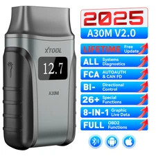 XTOOL A30M V2.0 Wireless OBD2 Scanner Car Bidirectional Diagnostic Tool 26+Rests