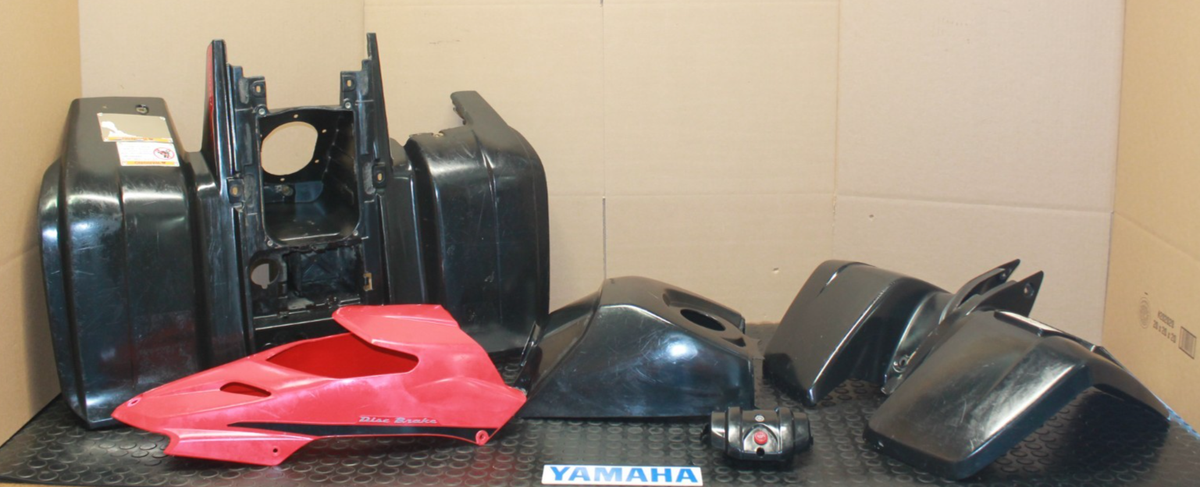 アユ　ブラスター 03-06 Yamaha Blaster PLASTICS FENDERS COMPLETE SET GRILL GAS TANK