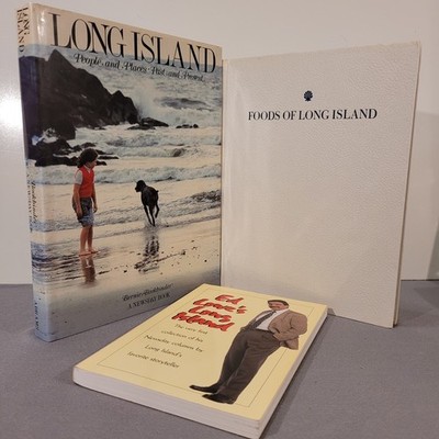 Long Island Past And Present, Ed Lowe's L.I. Foods of L.I.  3 L.I. Newsday books