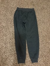 Uniqlo Jogger Sweatpants Small Charcoal Grey Inner Drawstring Elastic Waist