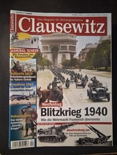 Clausewitz Heft Nr.4/2015 Blitzkrieg 1940 sehr guter Zustand