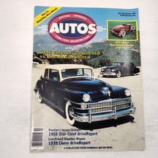 Special Interest Autos October 1987 Rebuilding Wire Wheels 1946 Chrysler Contine