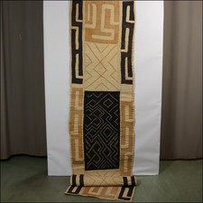 66558) Raffiakleid Kuba Kongo Afrika AFRIKANISCHE KUNST