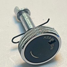 Wirgin Edixa Prismaflex Rewind Knob & Shaft, ASA Dial, Clip Original Part