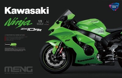 MENG-Model MT-008s Kawasaki ZX-10RR (Pre-colored Edition) in 1:9 Neu + OVP