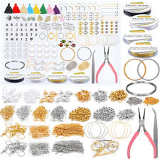 Eutenghgo Jewelry Findings Kit with Jewelry Tools  Premium Jewelry Making Suppl