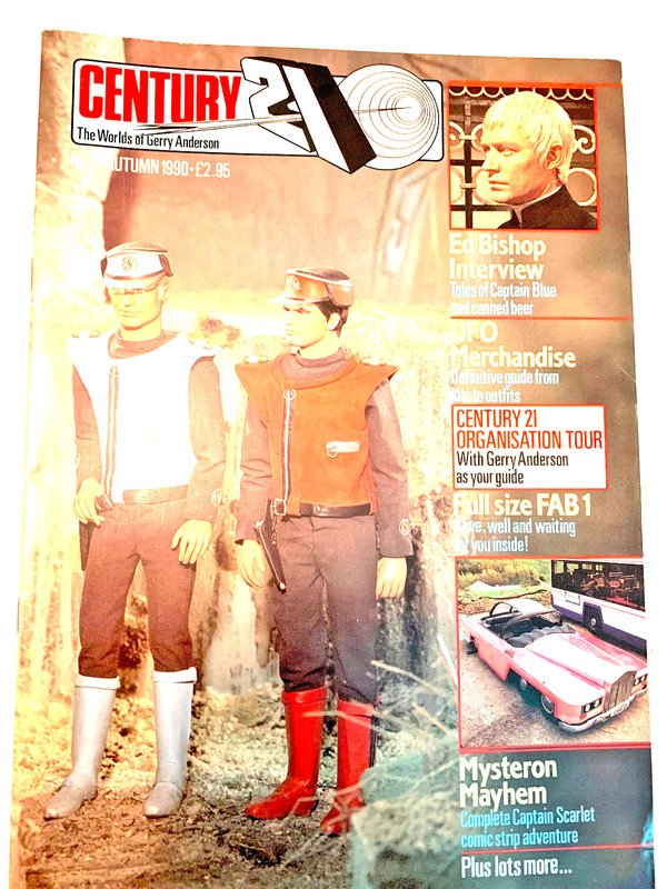 CENTURY 21 GERRY ANDERSON - ISSUE 2, AUTUMN 1990 - FROM USA