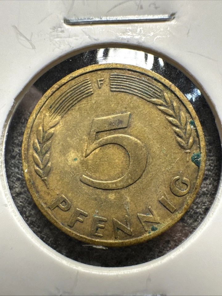 1949 F Germany 5 Pfennig. Magnetic. - Image 2 of 4