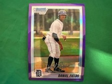 2010 Bowman Chrome Prospects Purple Refractors #BCP218 Daniel Fields 178/899