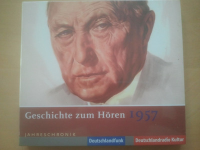Geschichte Zum Hören 1957 Jahreschronik Deutschlandfund 2CD Neu & OVP PK128