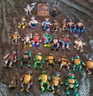 Vintage TMNT Teenage Mutant Ninja Turtles Lot of 25 Figures &  SECTAURS