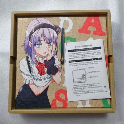 Dagashi Kashi Shidare Hotaru Fabric Wall Clock Anime Design Seiko Movement #0780