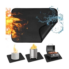 24x18 Inches Under Grill Mat for Outdoor Tabletop Grill Deck Protector,4-Laye...