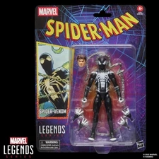 Spider-Man Marvel Legends Retro Cardback Spider-Venom Figure IN STOCK