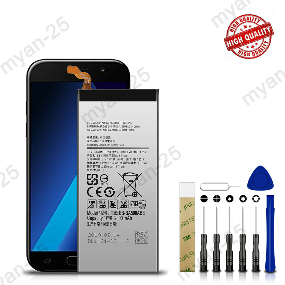 New EB-BA500ABE EB-BA500ABA Battery For Samsung Galaxy A5 SM-A500