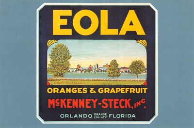 FRISCHE AUSDRÜCKE U S A POSTER REPRO POSTKARTE EOLA 1930 UNBENUTZT SEHR GUTER NEUWERTIG