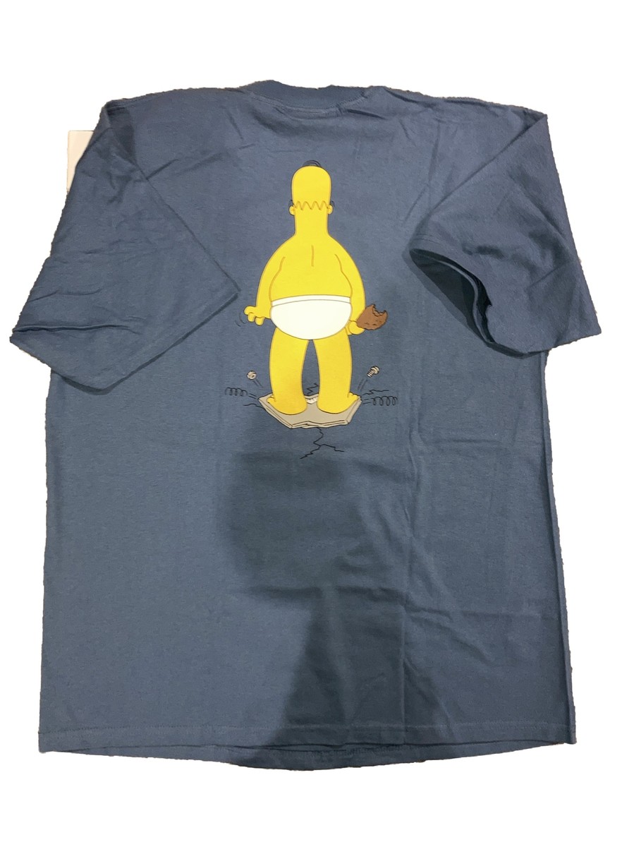 NWOT 1997 Homer The Simpson D'oh! Double Sided T-Shirt Stanley