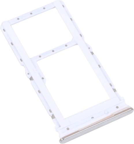 SLOT CARRELLO VANO SCHEDA SIM + MICRO SD per MOTOROLA MOTO G52 ARGENTO XT-2221 - Foto 4 di 5