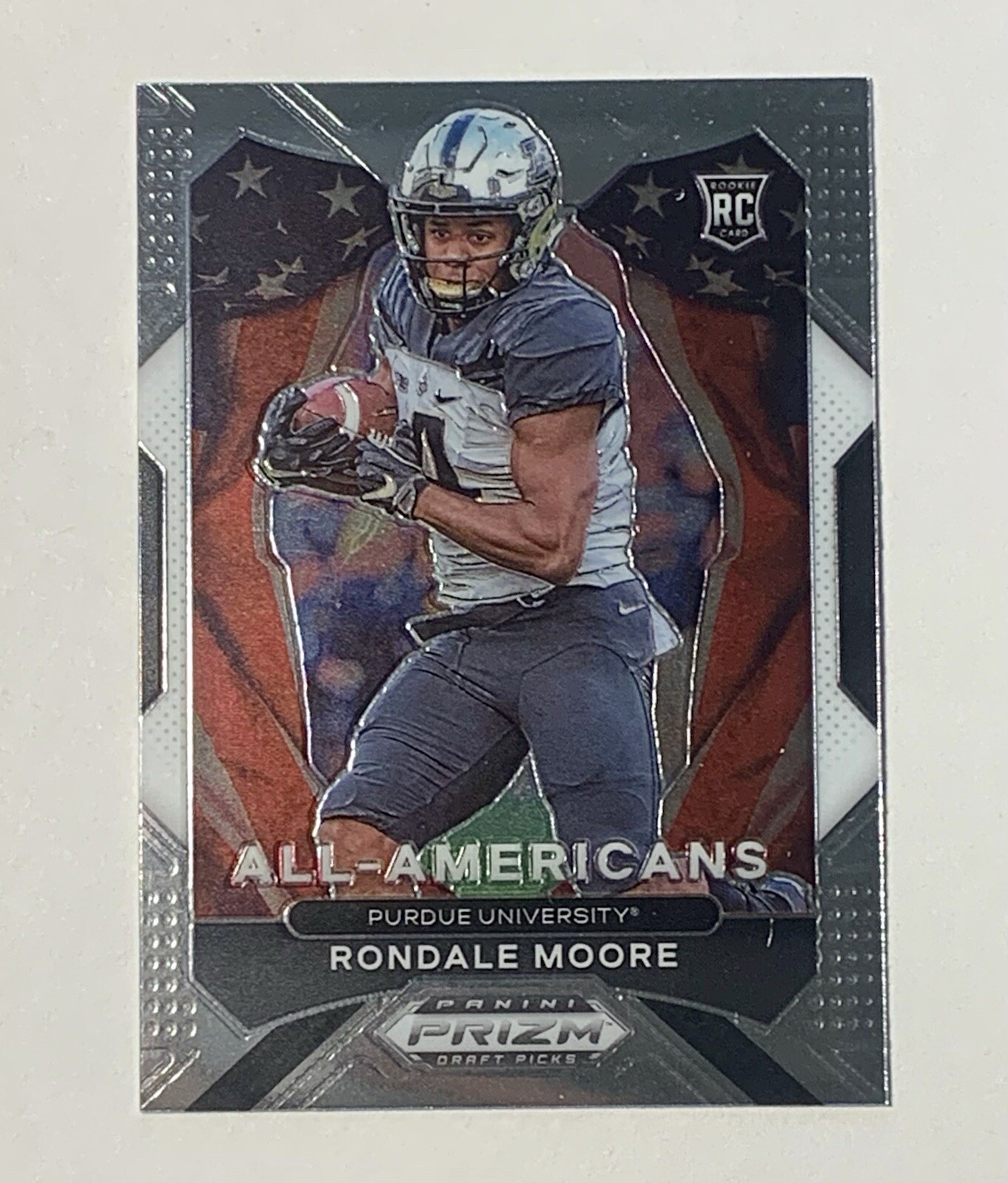 2021 Panini Prizm Draft Picks Rondale Moore #187 All-Americans RC
