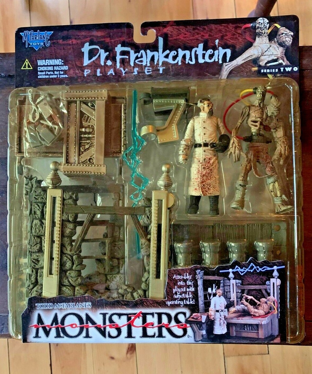 モンスターPLAYSET Dr. Frankenstein McFarlane Toys Monsters Dr. Frankenstein Playset | eBay