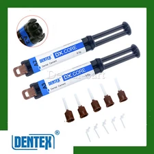 Dental A2 A3 Dual Cure Flowable Composite Resin Refill Core Build Up Dentex 8g