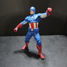 2012 Marvel Avengers Captain America 10" Talking, Shield Throwing Action Figure