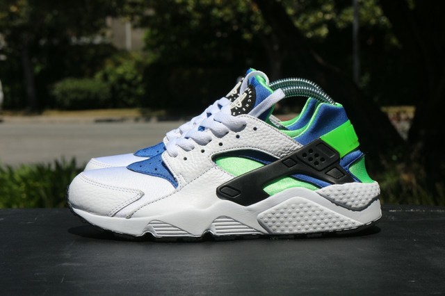 nike air huarache scream green