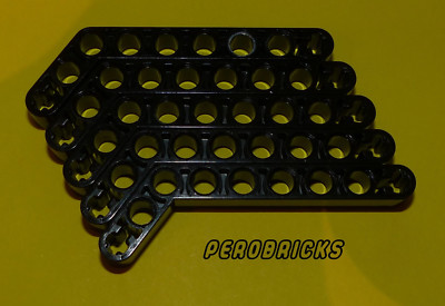 Lego Technic Technik 5 Liftarme 3x7 Löcher #32271 schwarz (Beispielfoto)