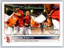2022 Topps Double Bath 582 Montgomery Club Parallel Boston Red Sox #229