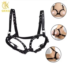 Woman Breast Cover Female Chest Hood Breast Binder Body Bondage BDSM For Women