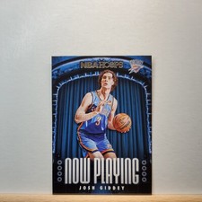 2021-22 Panini NBAHOOPS Basketball Josh Giddey Now Playing Rookie RC # 6