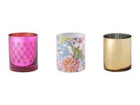 Lilly Pulitzer Glass Votive Candle Holders Set Of 3 Lilly Pulitzer Glass Votive Candle Holders Set Of 3
