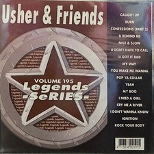 195 USHER  UK LEGENDS  KARAOKE CDG LOT VA