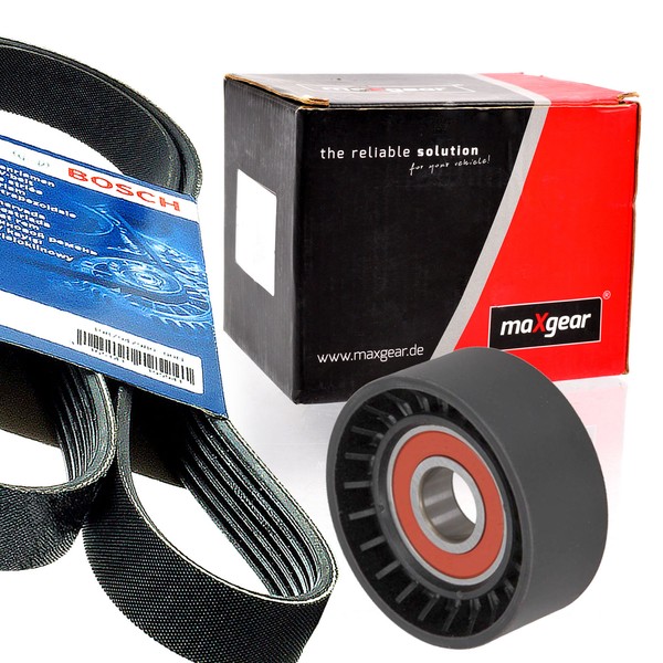 Bosch 6PK1070 Keilrippenriemen + Rolle FüR Citroen C3 C4 Peugeot 307 308 CitroËN-image