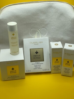 (配送代セット売り値引き交渉OK) GUERLAIN ABEILLEE New Guerlain Abeille Royale 5 pieceGift Set | eBay