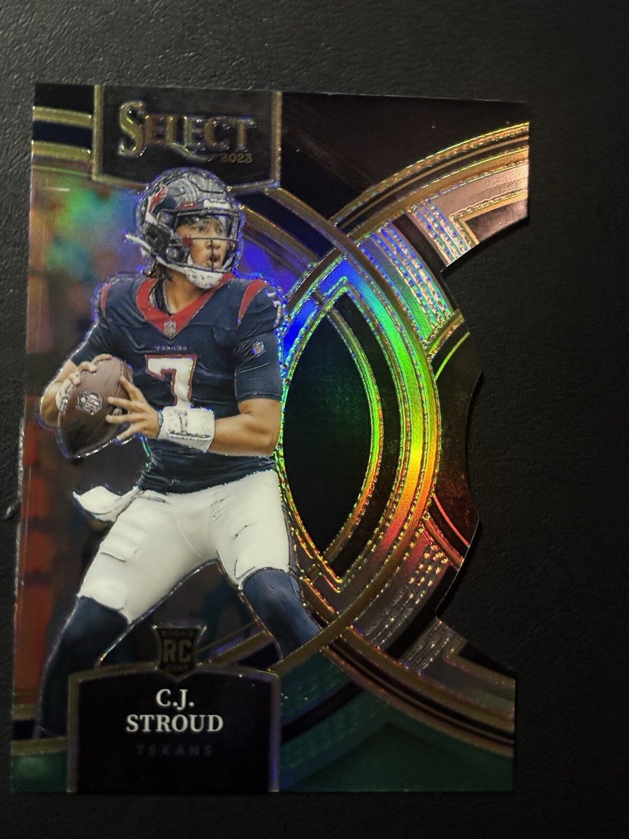 2023 Panini Select - Premier Level Prizm Die-Cut #183 C.J. Stroud