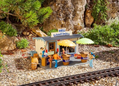 Pola 331112 Imbissstand 1:22,5 Spur G Bausatz Neu OVP