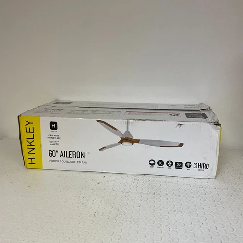 Hinkley Lighting Aileron 60" 3-Blade Indoor LED Ceiling Fan Matte Black - Picture 3 of 11